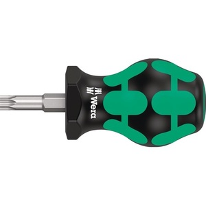 Wera <b>TORX</b> Stubby <b>Screwdriver</b> T30 25mm Blade Length 2-Component Handle - Product Image 1