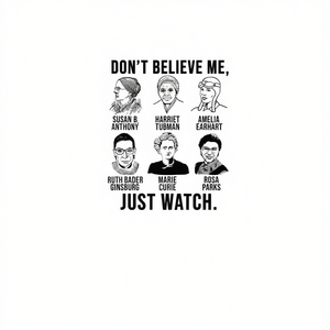 Camiseta Premium del Día Internacional de la Mujer, Celebrando Mujeres Históricas Fuertes, Edición Limitada, Camiseta Promocional - Product Image 2