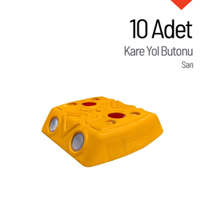 10-pack <b>Plastic</b> Square Road <b>Studs</b> - Product Image 3