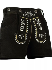 กางเกงขาสั้นสุภาพสตรีขาสั้นลายบาวาเรียปรับแต่งได้ - Product Image 3