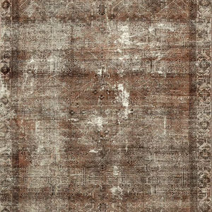 พรมลายเรขาคณิตเทคนิคการทอแบบแจ็คการ์ด ขนาด 20 ฟุต สำหรับใช้ในบ้าน ยี่ห้อ Adiva ผลิตด้วยเครื่องจักรจากตุรกี นำเข้าขายส่ง ซักล้างได้ - Product Image 1