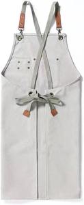 Delantales de cocina de lona de algodón 100% impermeables a prueba de aceite personalizados para hombres - Product Image 6