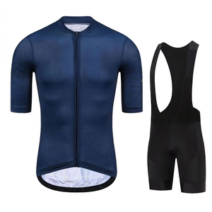 Último Diseño en Ropa Deportiva, Traje de Ciclismo de Manga Corta, Uniforme de Ciclismo de Montaña, Cómodo Uniforme de Ciclismo con Tirantes a Bajo Precio - Product Image 4