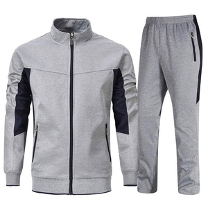 Chándal Deportivo 2 en 1 para Hombre, con Capucha, para Invierno, de Manga Larga, Corte Regular, Transpirable, para Gimnasio - Product Image 1