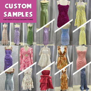 Robe d'été florale élégante taille unique, coupe empire, imprimé halter, décontractée, robe de soirée formelle, sexy, style Borg, tenue de soirée - Product Image 5