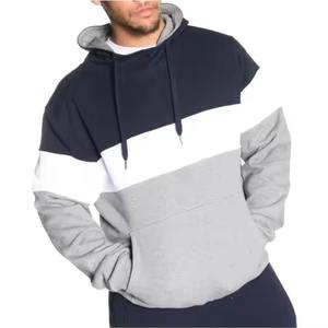 Sweats à capuche unisexes de haute qualité, sweats à capuche avec capuche en soie, 2026 OEM, sweats à capuche en coton épais doublés de polaire pour hommes, sweats à capuche surdimensionnés pour hommes - Product Image 4