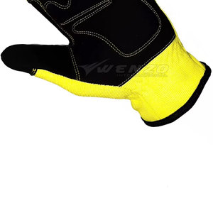 ถุงมือช่างหนังคุณภาพสูง ปรับได้อย่างอิสระ ลดแรงกระแทก ทนทาน ระบายอากาศดี ขายดี ราคาถูก รับผลิตตามแบบ - Product Image 6