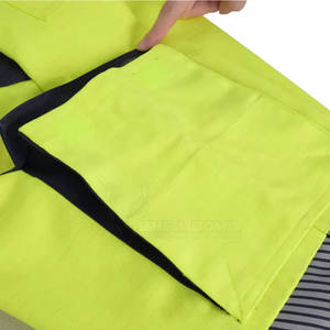 Pantalon de travail pour électricien, vêtements de travail de protection pour hommes avec coutures renforcées, poches multifonctionnelles et taille ajustable - Product Image 6