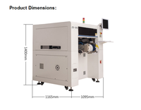 Máquina de Colocación de Componentes SMT, Ensamblaje de PCB SMD, Visión Automática Multicámara, Montador de Chips de 4 Cabezas, Fabricación Electrónica ZS-04