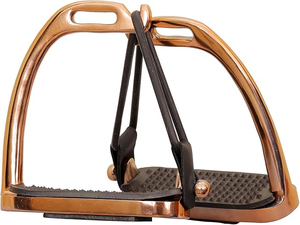 Paires d'étriers de sécurité professionnels pour l'équitation, finition or rose, protection antidérapante de la cheville, équipement durable - Product Image 2