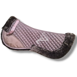 Demi-tapis de selle en fausse fourrure confortable et rapide de qualité supérieure en tissu de coton Demi-tapis de selle - Product Image 1