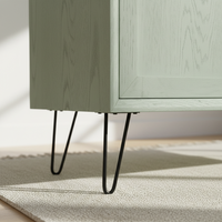 Meuble de salon en bois à 2 portes, modèle Mistletoe, pour la maison et l'intérieur, vente en gros