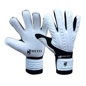 Gants de gardien de but de football de qualité supérieure, couleur personnalisable, gants de gardien de but avec contact Letax sur la paume et impression en silicone sur le dos de la main - Product Image 1