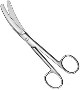 Instruments chirurgicaux de qualité supérieure BUSCH, ciseaux pour cordon ombilical sûrs, base des équipements médicaux de qualité supérieure pour la coupe - Product Image 1