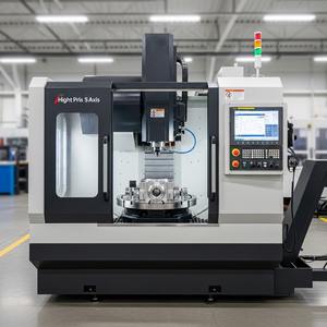 Vente flash : Machine de fraisage CNC 5 axes haute précision, machine de fraisage et de perçage multi-axes pour pièces aérospatiales et automobiles - Product Image 6