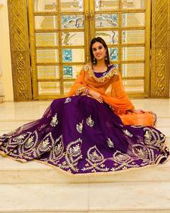 Organza Lehenga Choli for Women Indian Wedding Wear Designer Chaniya Choli Ready to Wear for Wedding and Festive Party Wear - Product Image 5