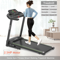 Caminadora Plegable Compacta para el Hogar, Capacidad de Carga de 120 kg, Banda Antideslizante de 5 Capas, Máquina para Caminar y Correr para Ejercicio Diario en Casa