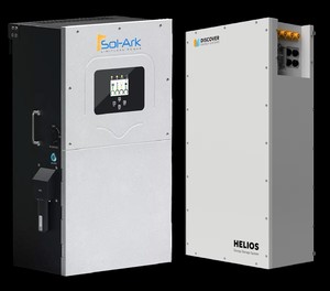 Inversor híbrido So l-A r k 15K-2P + 1 batería Di sc ov er He li os - Product Image 3