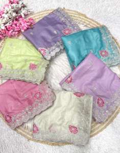 Prix imbattable pour un beau sari traditionnel en soie de créateur avec chemisier fantaisie pour une fête ethnique classique mariage Festival Wear - Product Image 2