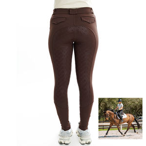 Obtenez des jodhpurs et des culottes d'équitation confortables sur mesure pour femmes, obtenez des leggings d'équitation sur mesure avec poche, pantalon de style équestre - Product Image 4