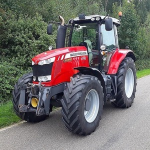 รถแทรกเตอร์สำหรับงานหนัก รุ่น Massey Ferguson 7718 ขับเคลื่อน 4 ล้อ 120 แรงม้า ระบบเกียร์ สำหรับใช้งานในฟาร์ม สีแดง ให้ผลผลิตสูง - Product Image 6