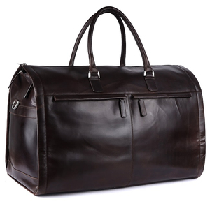 Bolsa de lona de cuero duradera de nuevo estilo al por mayor, gran capacidad, ligera con cierre de cremallera, hecha a medida, gran oferta, recién llegado - Product Image 1