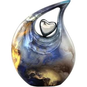 High Quality Aluminum Adult Cremation <b>Urn</b> Matte Finish Customized Colour Wholesale Low Price Memorial Ashes <b>Jar</b> Funeral Supplies - Product Image 6