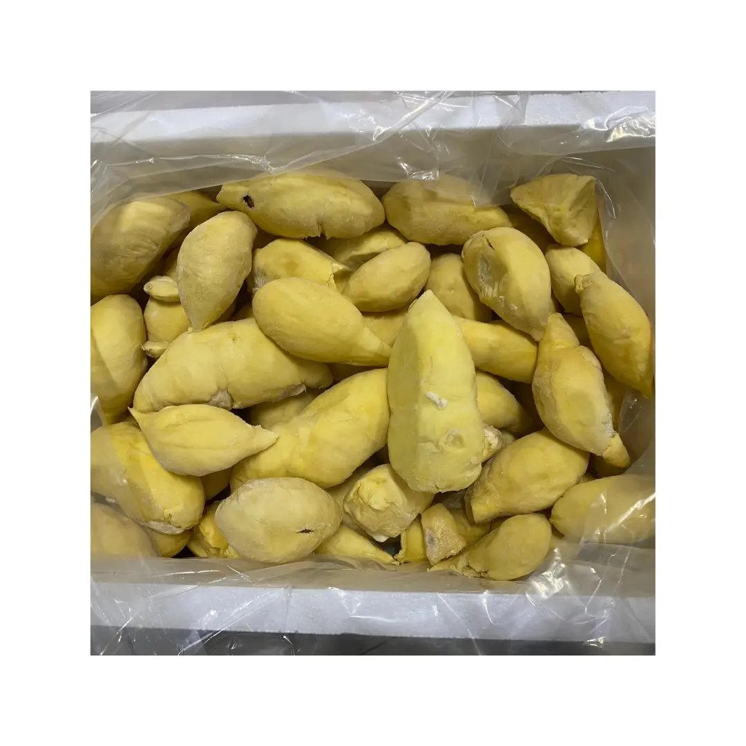 Natürlicher frischer Durian - Frucht in Südostasien - hochwertiges gefrorenes Durian Fleisch aus Vietnam