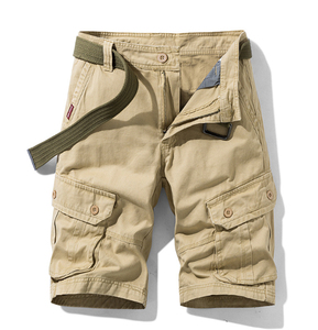 Pantalones Cortos de Lona 100% Algodón de Secado Rápido para Hombre, Diseño Sólido, Pantalones de Playa para Voleibol, Impresión Digital, Servicio OEM, Pesca - Product Image 2