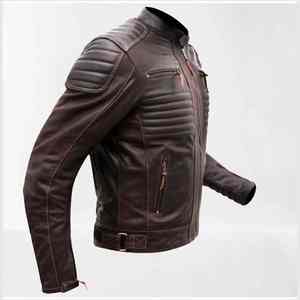 Chaqueta de Cuero de Moda, Chaqueta de Invierno, Nueva Chaqueta de Cuero de Marca Resistente al Viento con Diseño Único para Hombre - Product Image 2