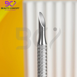 Empujadores de cutículas de acero inoxidable del mejor proveedor, servicio OEM con logotipo personalizado, superventas, herramienta para el cuidado de las uñas - Product Image 4