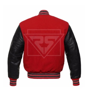 Haut personnalisé Baseball Letterman veste Chenille broderie cuir manches Stand chauffé Logo personnalisé-nouveau fabricant hommes vente - Product Image 2