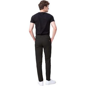 Chinos de algodón para hombre fabricados en Bangladesh, Pantalones chinos ajustados para hombre - Product Image 2