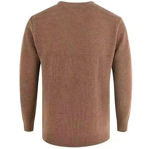 Custom Logo Printing 100% Cotton Winter <b>Men's</b> Knitted <b>Cardigan</b> Sweater Casual OEM Custom Service - Product Image 5