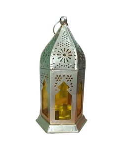 Linterna de candelabro de mesa para decoración de boda con acabado antiguo, diseño Vintage, superventas - Product Image 1