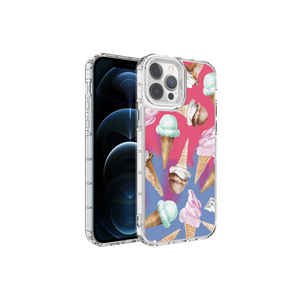 Coque en silicone rigide anti-traces de doigts Premium TCMK Korn avec encre UV pour 14 Pro Max, motifs colorés, protection de l'appareil photo - Product Image 1