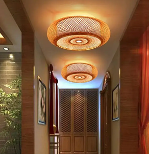 Custom <b>Bamboo</b> Lamp <b>Shades</b>-Handwoven Pendant Ceiling <b>Lights</b>, Eco-Friendly VIET FARGIMEX - Product Image 3