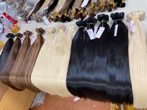 มัดผมถักคู่100กรัมมัดผมถักแบบ100% มัดตรงคุณภาพยุโรปตั้งแต่6 ''ถึง30'' - Product Image 3