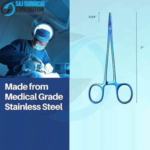 En couleur bleue disponible porte-aiguilles de vente directe d'usine porte-aiguilles dentaires médicaux porte-aiguilles à bas prix - Product Image 5