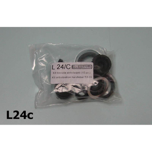 Kit de bujes y calibradores antivibración para manillar Lambretta LI S3 + SX + DL/GP (modelos fabricados después de 1965) - Product Image 1