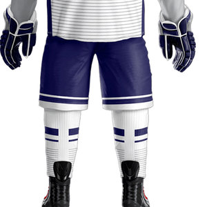 Uniforme de hockey sur glace en polyester personnalisé en gros avec des caractéristiques antibactériennes écologiques à séchage rapide Prix bas Design respirant - Product Image 6