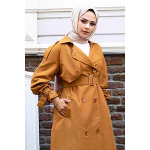 Clima Hijab trincea <span class=keywords><strong>Taba</strong></span> - Product Image 2