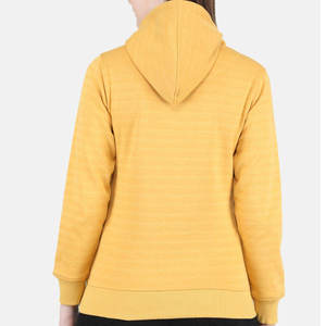 2023 nouveauté femmes Style décontracté à manches longues sweats à capuche manteau d'hiver imprimé dernier Style OEM Service fait Pakistan - Product Image 2