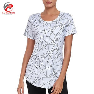 เสื้อยืดแขนสั้นลำลองสำหรับผู้หญิงสไตล์คลาสสิกเสื้อยืด180คอกลมผ้าระบายอากาศได้ดีพิมพ์ซับลิเมชันตามสั่งฤดูร้อน - Product Image 6