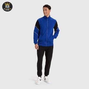 ชุดวิ่งสำหรับผู้ชายชุดออกกำลังกายขนแกะคอปกตั้ง - Product Image 1