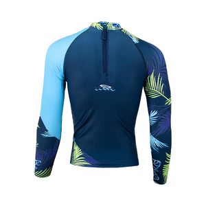 OEM personnalisé femmes manches longues UPF50 Surf natation Compression chemise Sublimation imprimé Spandex BJJ haut séchage rapide Rash Guard - Product Image 2