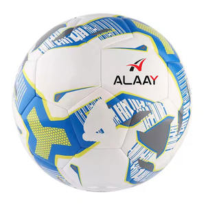 Alaay Ballon de football professionnel en cuir PU Taille officielle 4/5 pour l'entraînement des adultes et des jeunes - Product Image 1