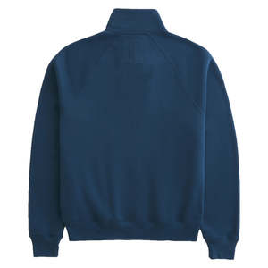 Sweat-shirts en molleton de coton pour hommes en gros, logo personnalisé, fermeture éclair, taille plus, sweat-shirts à col rond, motif uni, OEM personnalisable - Product Image 2