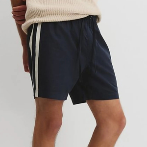 Pantalones Cortos Casuales para Hombre, con Logotipo Personalizado Serigrafiado, Transpirables, Antiarrugas, Ecológicos, de Secado Rápido, Cintura Elástica, Nueva Colección 2025 - Product Image 3