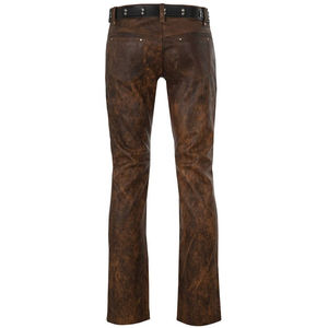 Meilleures ventes 2025 Vente en gros personnalisée de haute qualité Veste décontractée pour homme en cuir véritable à 5 poches Respirante Écologique Légère Noire - Product Image 6